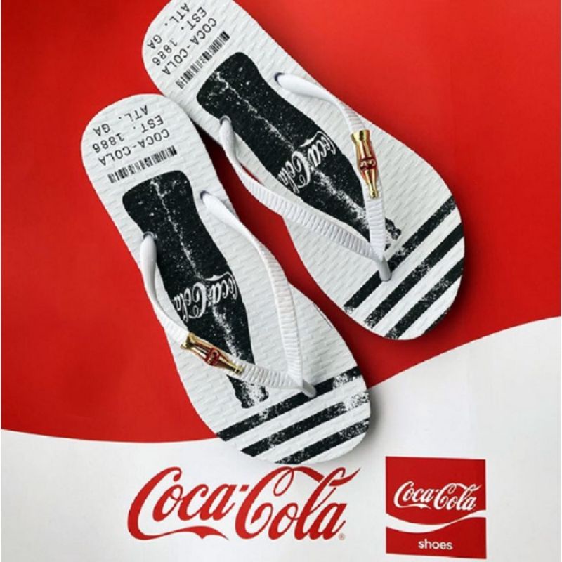 Sandalia coca sale cola promoção