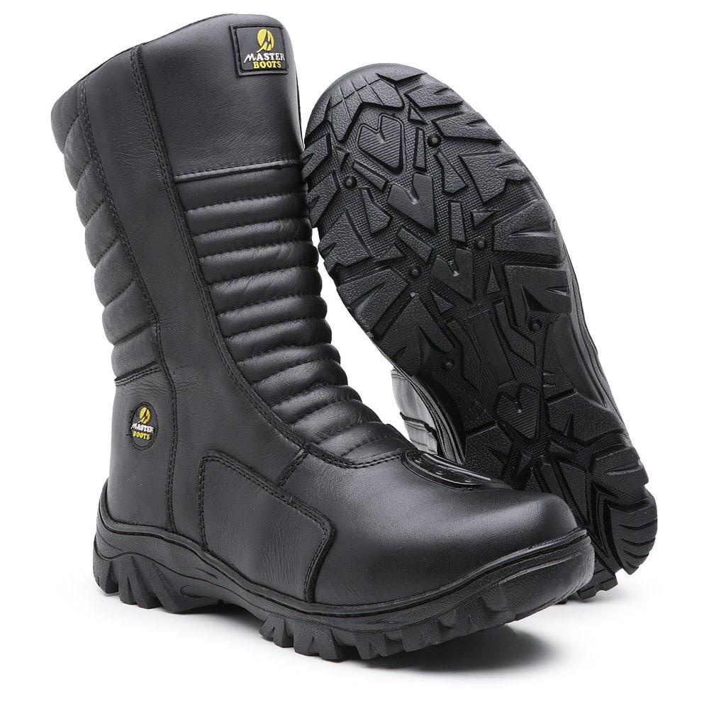 Bota motociclista best sale cano medio