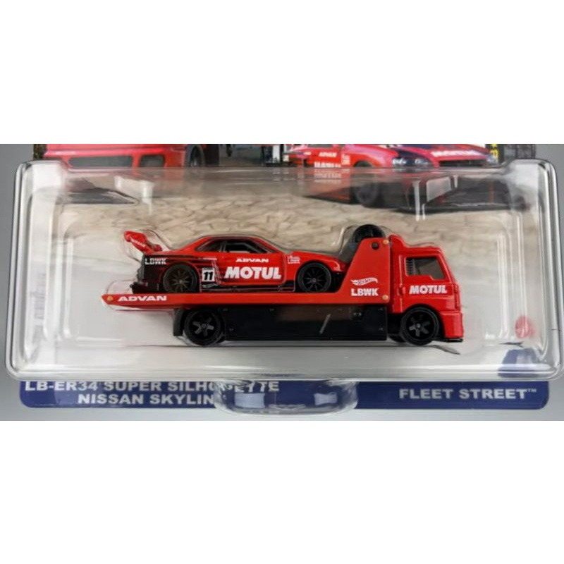Hot Wheels Team Transport LB-ER34 Super Silhouette Nissan Skyline