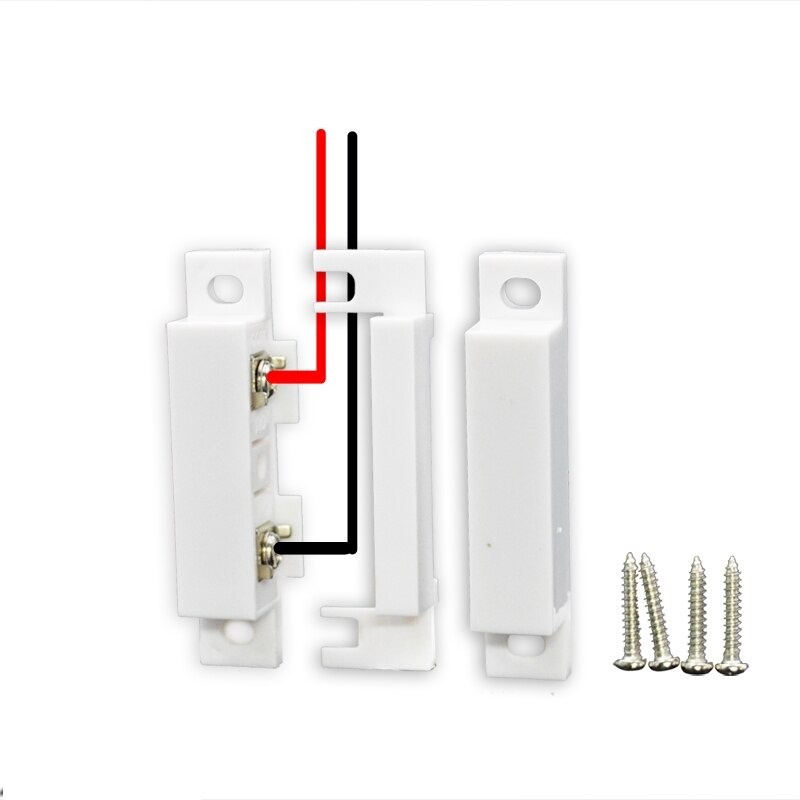 Sensor Porta Janela - Interruptor Reed Switch NA - COM BORNE | Shopee ...