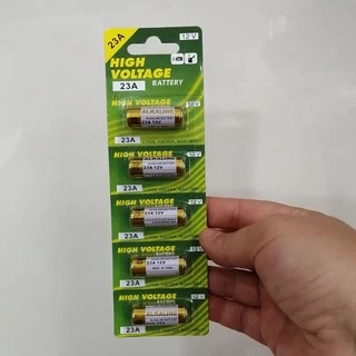 kit de 5 Pilhas Bateria 12v 23a Alarme Portão Alcalina