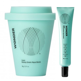 [Haruharu WONDER] Honey Green Aqua Bomb Cream 38g/90g/Creme Bomba Aqua Verde Mel 38g/90g