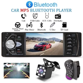 Rádio De Carro 1din Estéreo mp5 mp3 bluetooth fm usb autoradio 4.1 Polegadas Suporte Vista Traseira Controle De Volante Mirrolink