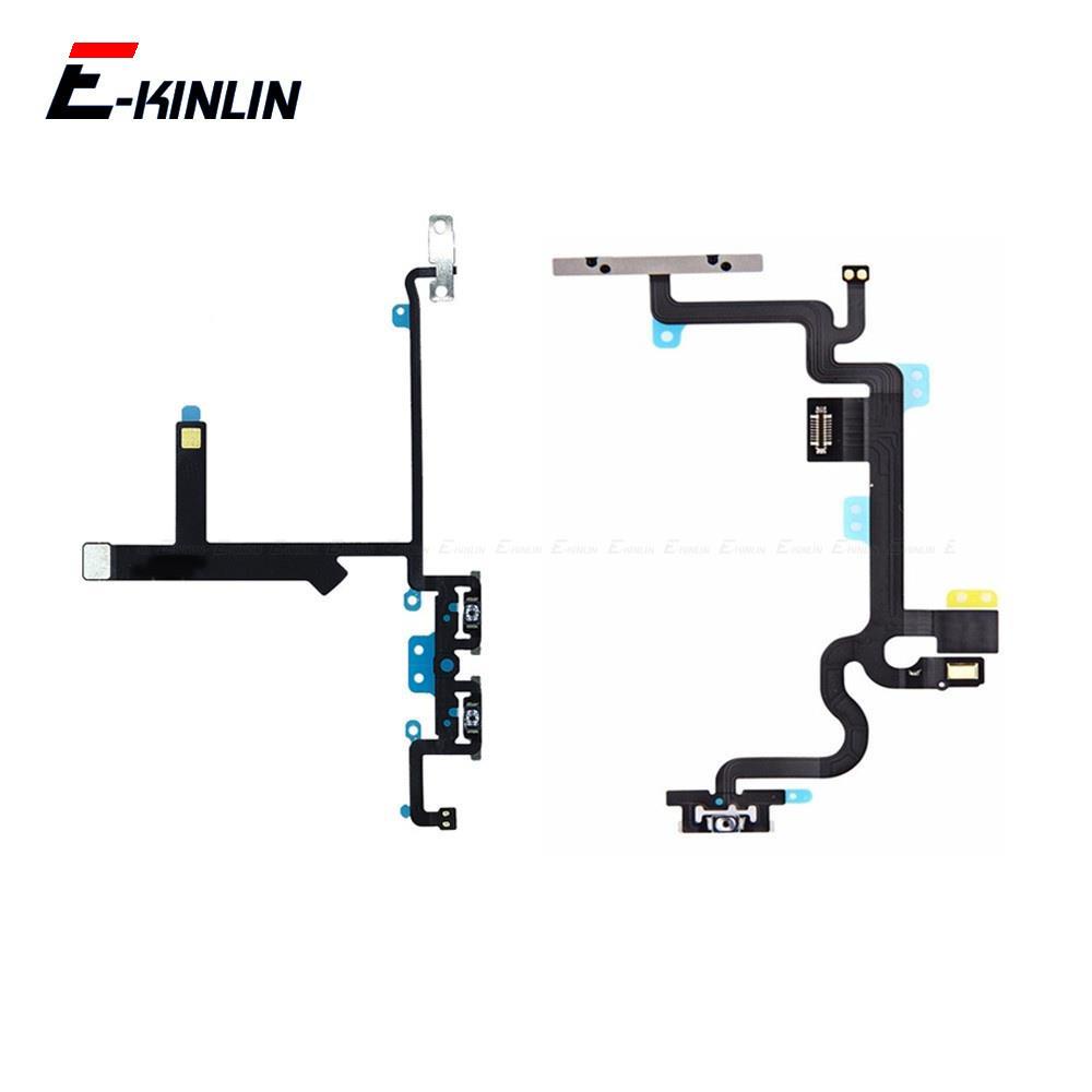 Interruptor Power ON OFF Botão Flex Cable Compatível Para iPhone 7 8 ...