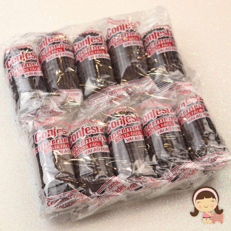 Forminha Impermeável nº 5 Marrom 10x100