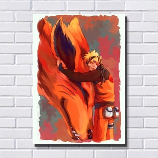 Placa Decorativa - Quadro - Anime - Naruto (h339)