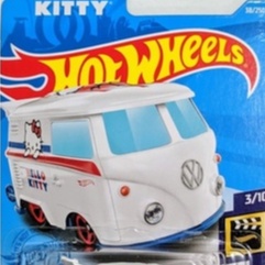 Hot Wheels Kool Kombi Hello Kitty - Carrinho da HELLO KITTY