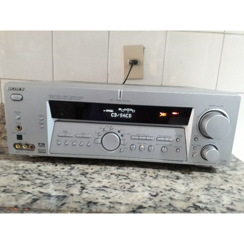 Receiver Sony Str De 885 Com 100 w Por Canal Funciona Ok Usado Shopee