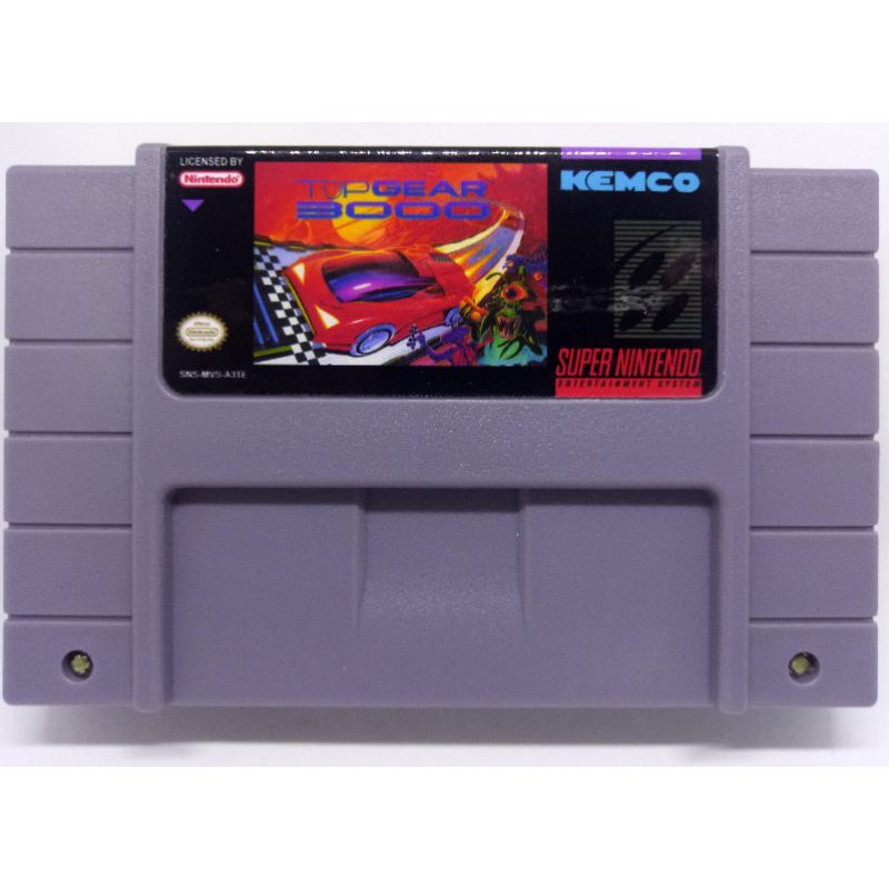 Jogo Top Gear 3000 - SNES - Loja Sport Games