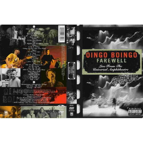 (未使用･未開封品)Farewell: Live From Universal Amphitheater 1995 [DVD] Amazon.com: Oingo Boingo - Farewell (Live from the Universal