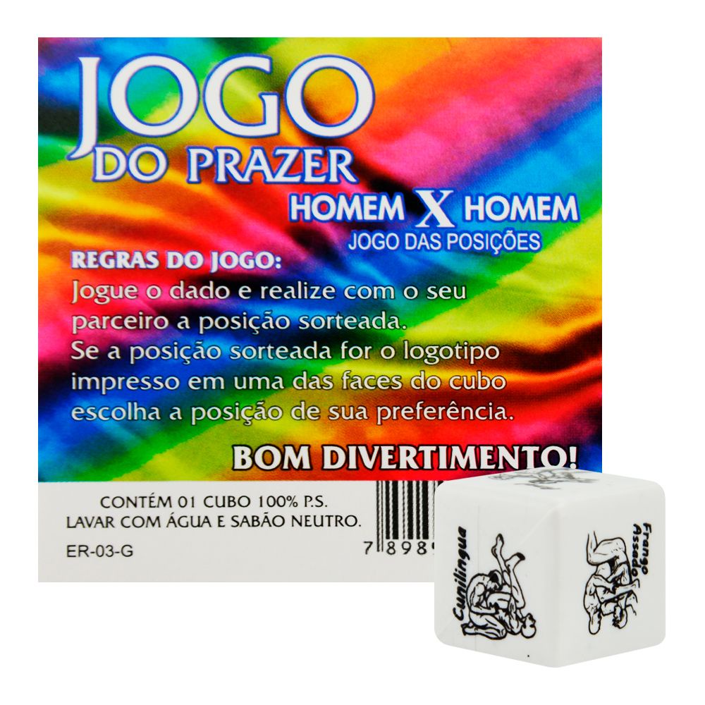 Jogo do Prazer dados sexuais Homens produtos eróticos brinquedos sexuais  produtos adultos - sex shop | Shopee Brasil