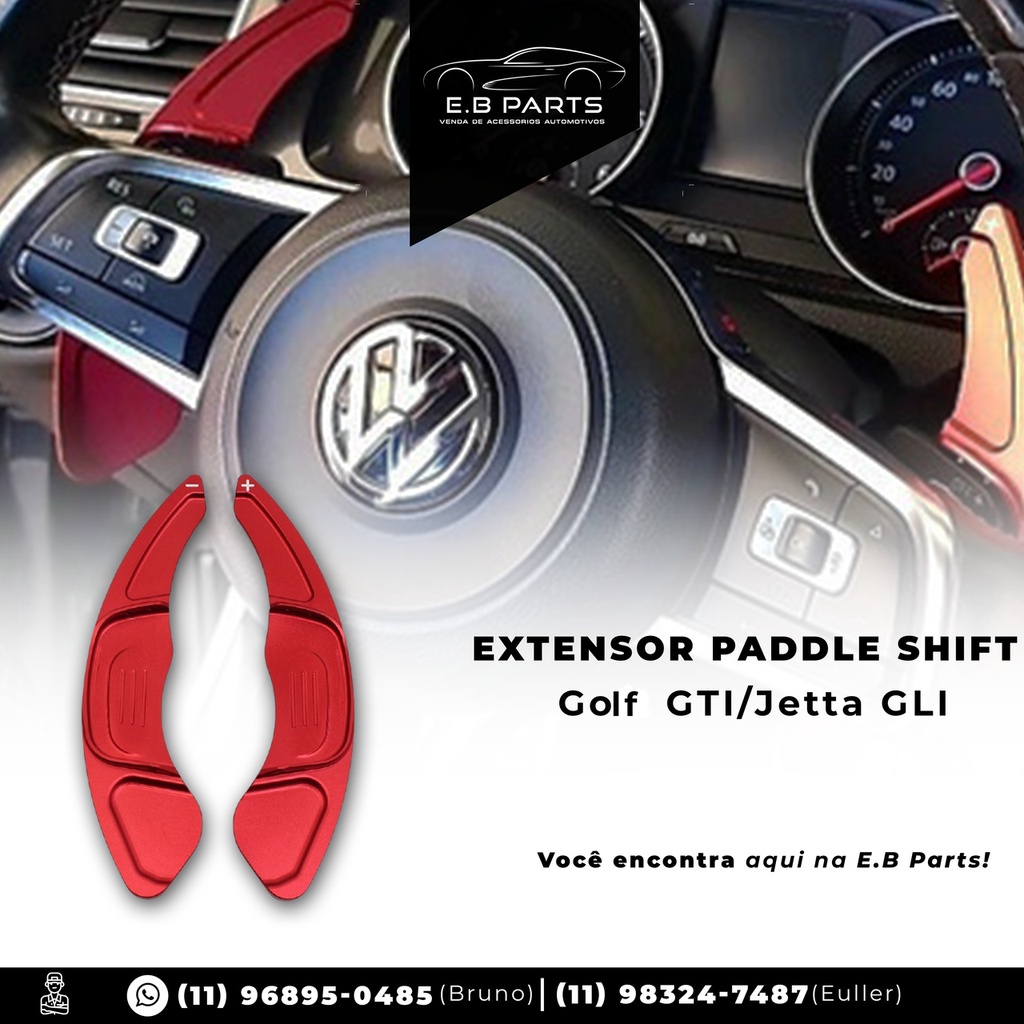 Extensor Paddle Shift SLIM Golf GTI Jetta GLI mk7 - Customize seu carro com  as melhores marcas #TURBOBROTHERS