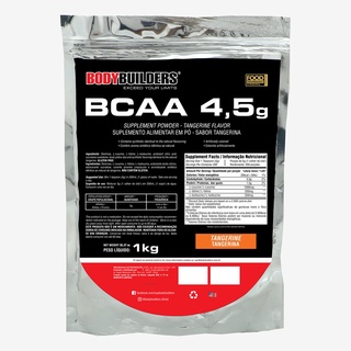 BCAA 4.5 1kg - Potencialização no Treino de Musculação na Academia - Bodybuilders