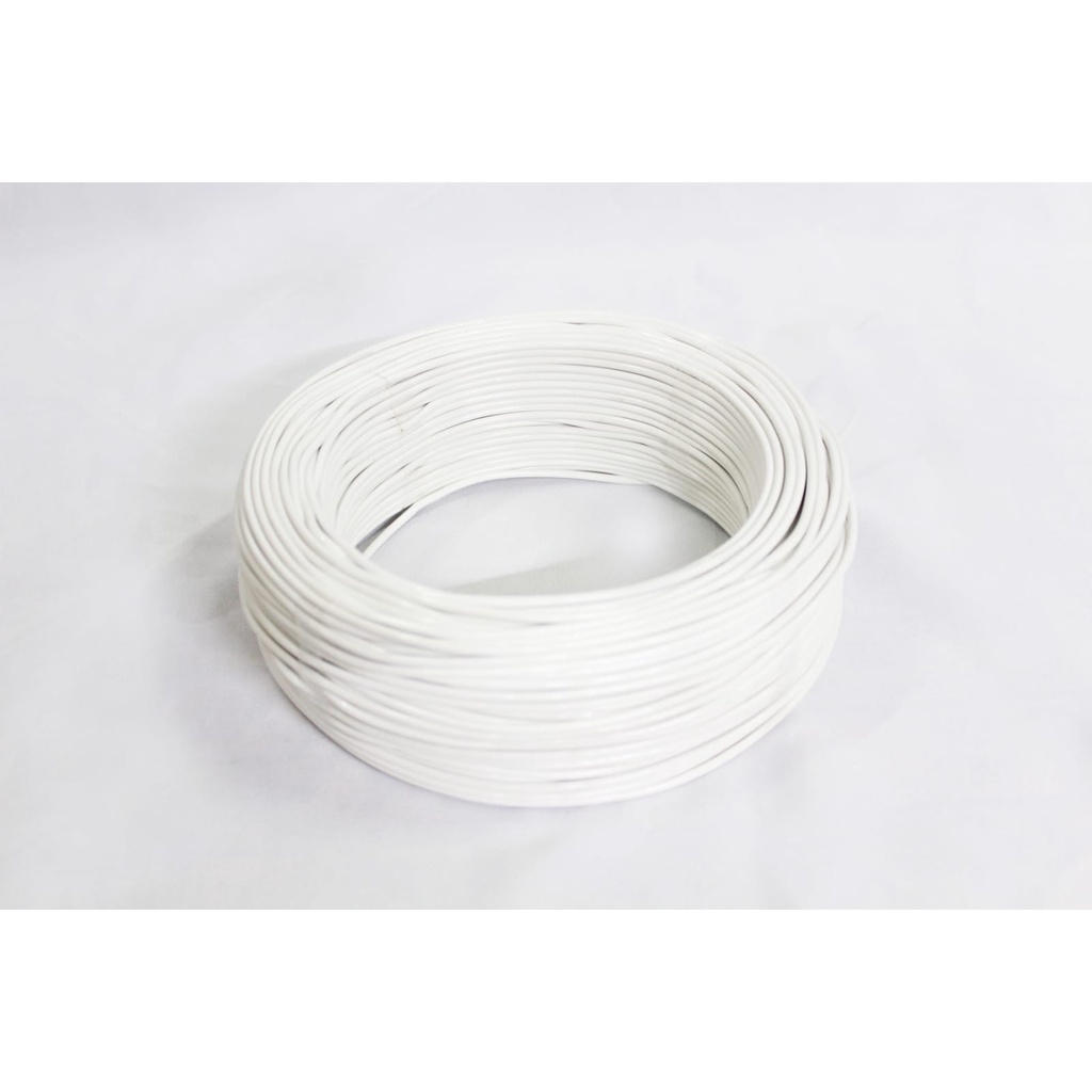 Fio Cabo Flexível 2,5 Mm 30 Metros Branco