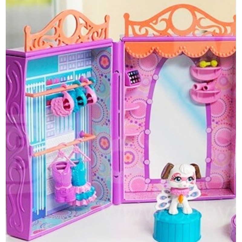 POLLY POCKET SPARKLIN PETS Dress Up Playset