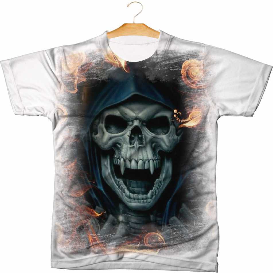 Camiseta Oakley Skull 3d, Comprar Moda Masculina