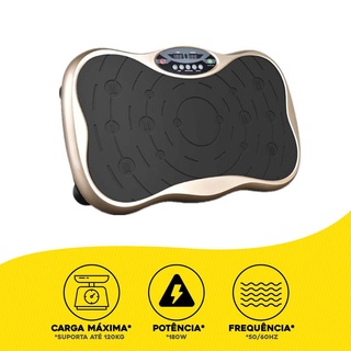 Plataforma Vibratoria Fitness Emagrecer Eletrica 180w 220v | Shopee Brasil