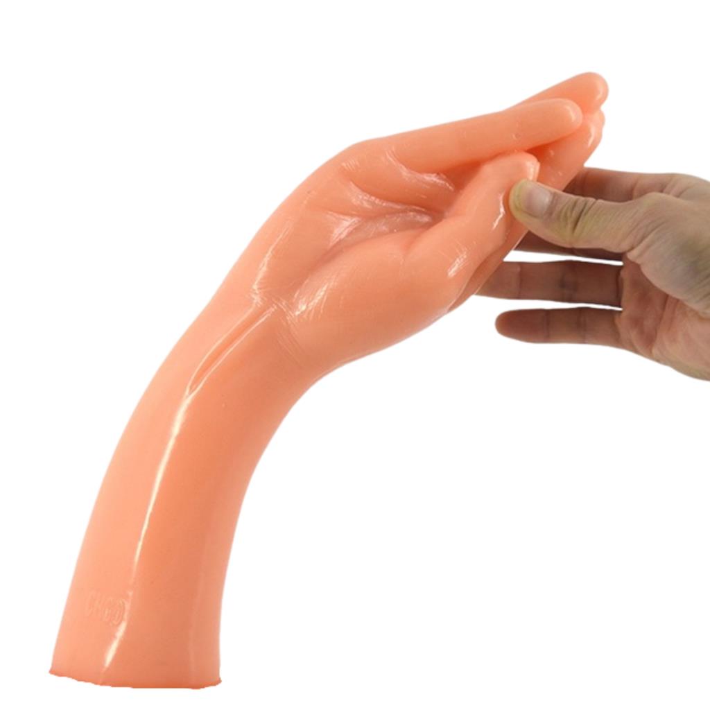 Fist Fisting Plug Anal Consolo Em Forma De Mao Pinto Penis 35Cm X 7cm Sexo