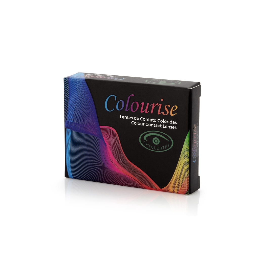 Lentes de Contato Colorida Descartável Optogel Colourise | Shopee Brasil