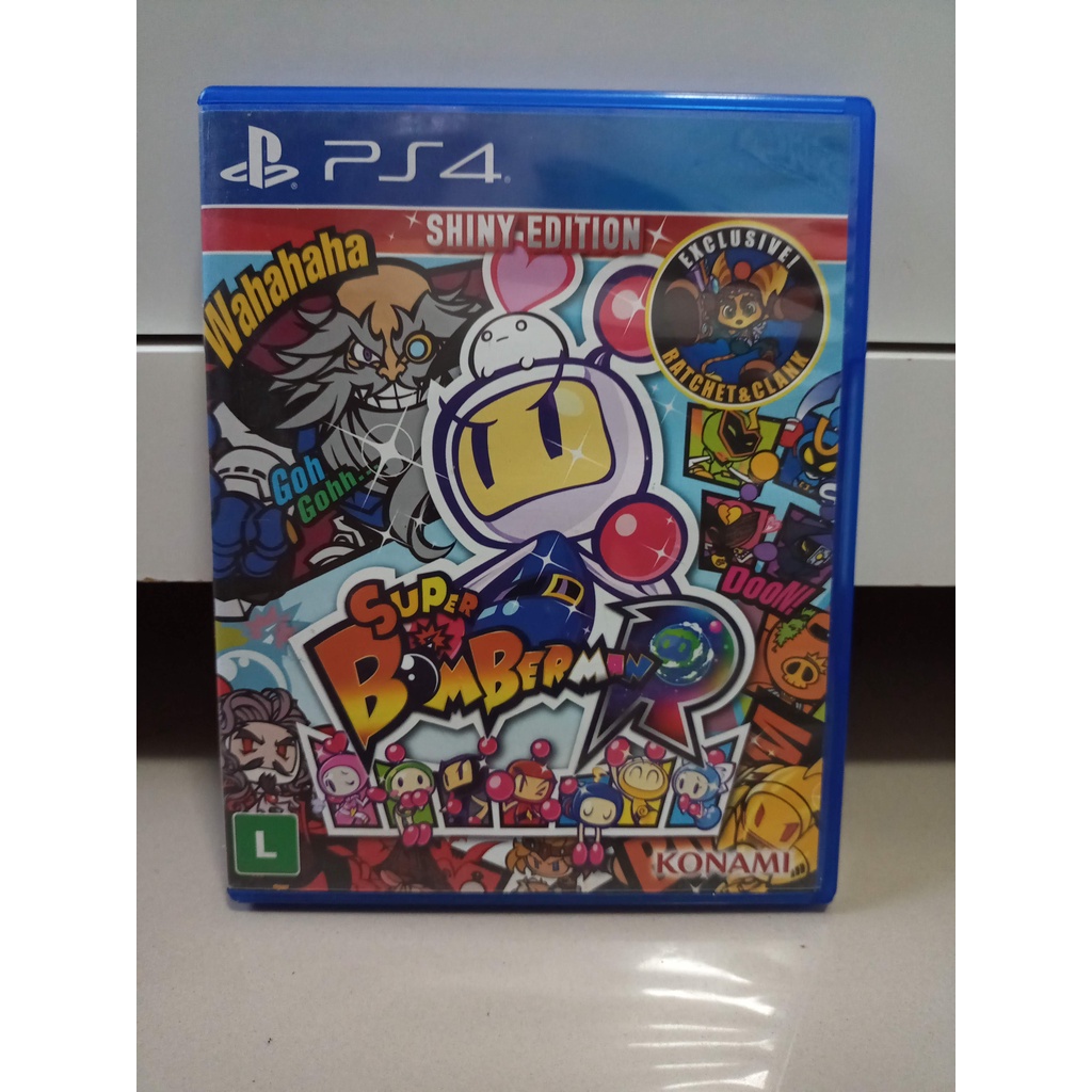 Super Bomberman R Shiny Edition Ps4 (Novo) (Jogo Mídia Física