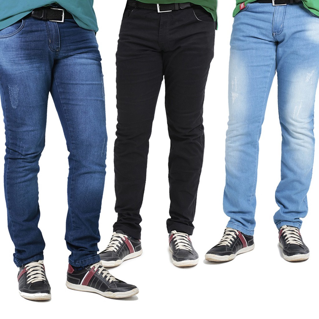 Calça jeans e sarja masculina varios modelos skinny e slim