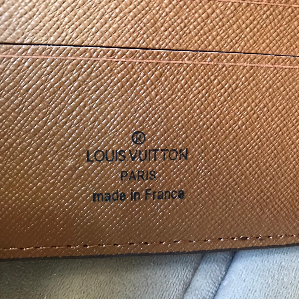 Carteira em Couro Legitimo Louis Vuitton Marrom - BrStore Sale