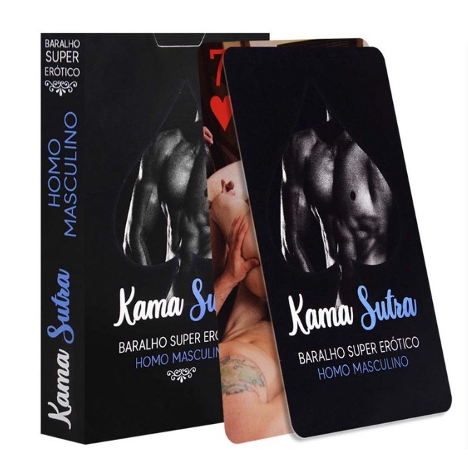 Baralho Kama Sutra Super Erotico 52 Posicoes Para Apimentar A Relacao Copag Shopee Brasil 9394