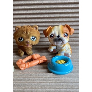 Combos promocionais Kit bichinhos Littlest Pet Shop com caminha e acessórios