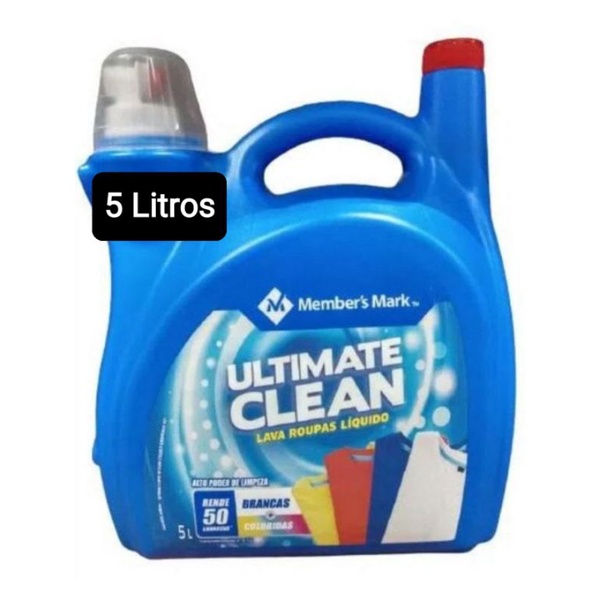 Sabão Liquido Ultimate Clean Lava Roupas Eco 5 litros