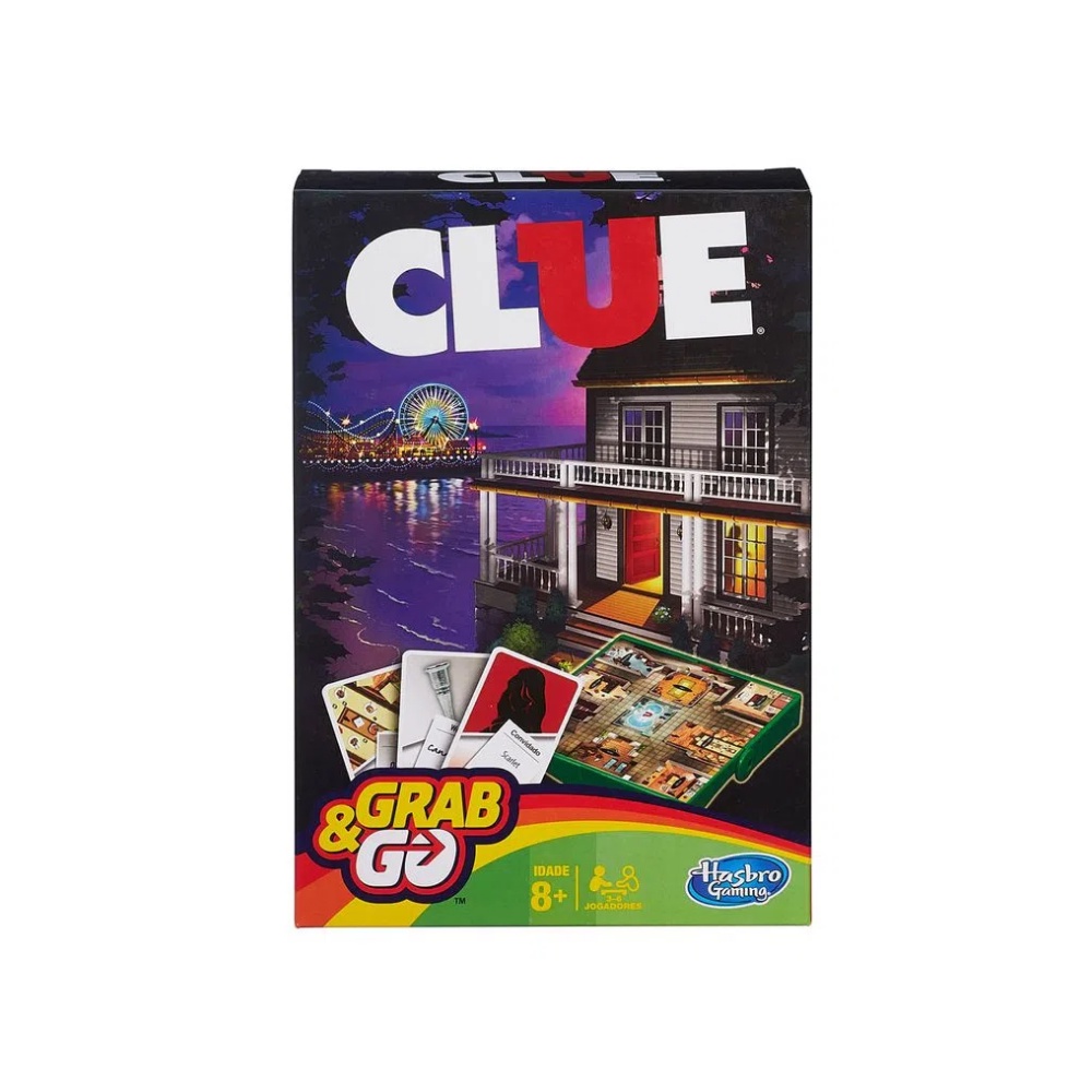 Jogo de Tabuleiro HASBRO GAMING Clue Cluedo Classic Refresh (Idade