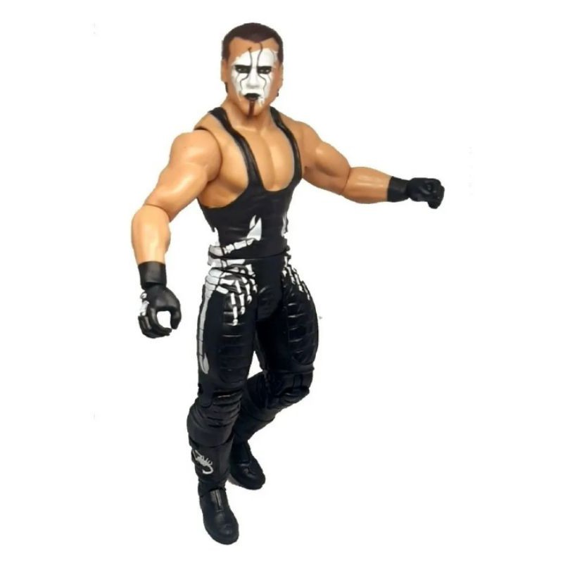 boneco Action Figure Sting WWE jakks Pacific 18 cm I5 | Shopee Brasil