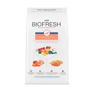 Ração Biofresh Cães Filhotes Raças Pequenas e Minis - 10,1 Kg