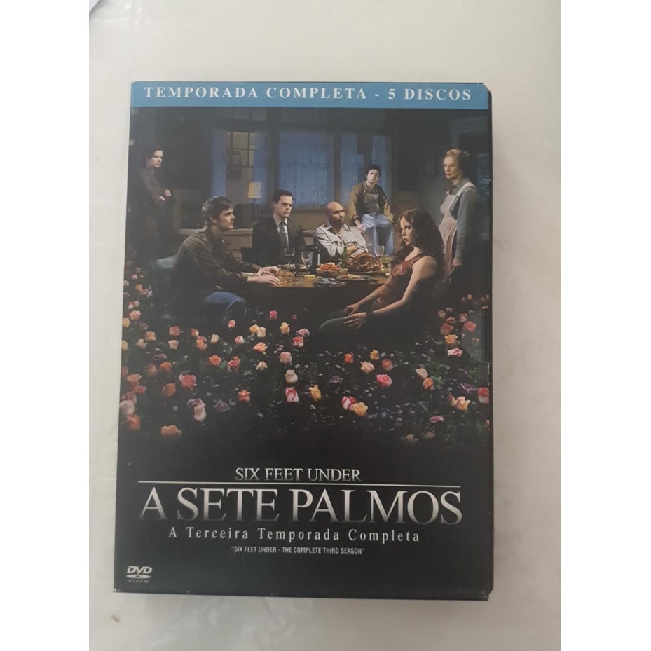 DVD A Sete Palmos – 3ª Temporada Completa | Série HBO | Drama ...