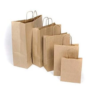 Sacola de Papel Kraft 0022 (17,5x8,5x21,5cm)