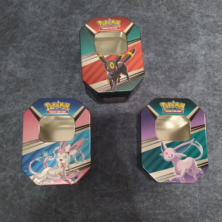 Pokémon Latas Evoluções Eevee! Umbreon, Espeon E Sylveon V