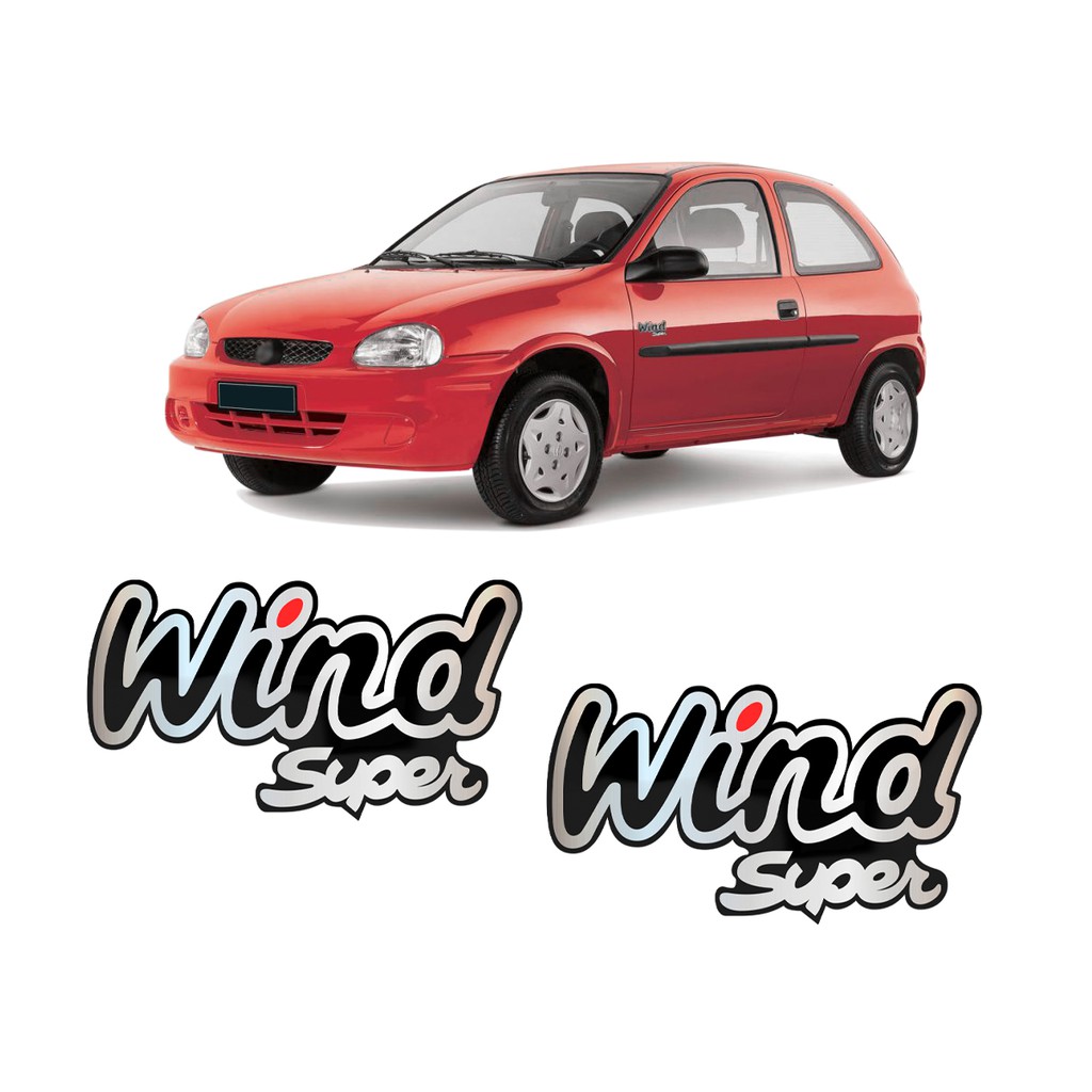 Adesivo Faixa Lateral Chevrolet Corsa Wind