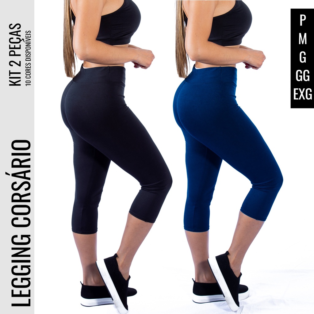 Calça corsario best sale para academia