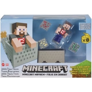 Minecraft Action Figures Comic Maker Alex Creeper Steve Cat Enderman Wolf  Zombie