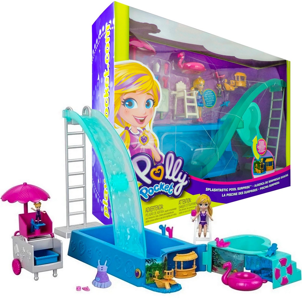 Polly pocket cheap con piscina