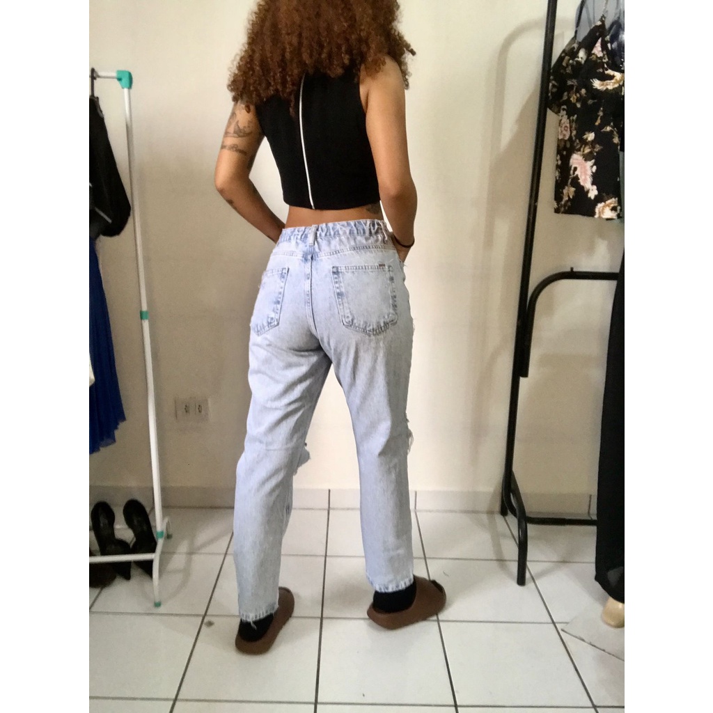 Calça jeans cintura alta hot sale renner