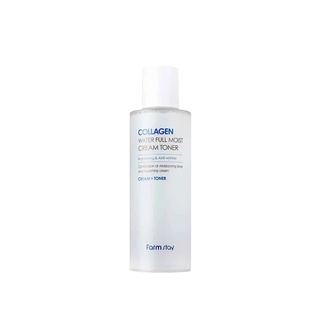 farmstay collagen water full moist cream toner 210g