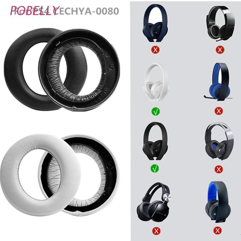 POBE Poyatu CUHYA-0080 Earpads For Sony- PlayStation Gold Wireless Headset 2018 Headphone Replacement Earpad Ear Pad Cushion Cups