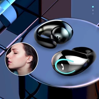 YX08 Fone De Ouvido De Condução Óssea Sem Fio Mini Intra-Auricular Invisível Compatível Com Bluetooth