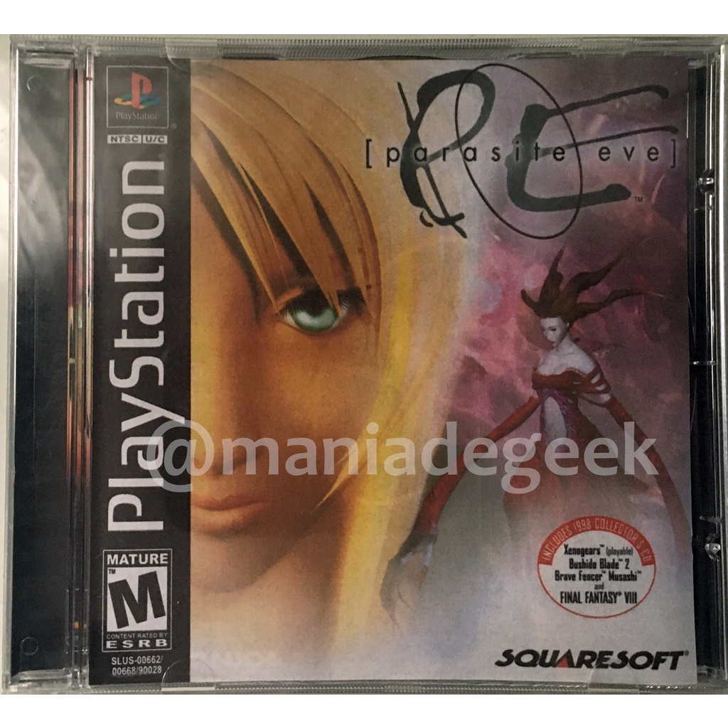 Jogo Parasite Eve de Play 1 PsOne