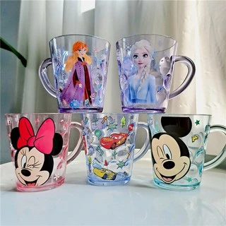 Uma Estampa De Vidro Para Escola Plástico/Melamina.disney 100 % Autêntica Produtos Crianças .