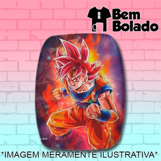 Mousepad Dragon Ball Anime Desenho Goku Gohan Super Saiyajin Esferas do  Dragão personalizado com apoio