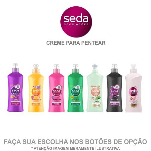 Creme de Pentear Seda 300ml | Shopee Brasil
