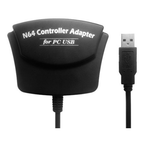 Adaptador Usb P/ 2 Controles N64 Nintendo 64 P/ Pc Dual N64
