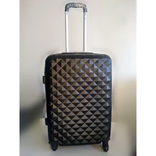 Mala de Viagem em ABS Com 4 Rodas 360º Parana Preta Rosé P 10kg