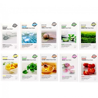 3w clinic essential up sheet mask 25g 10 sheets